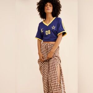 ROLLA'S Geo Slip Split Skirt Size XS